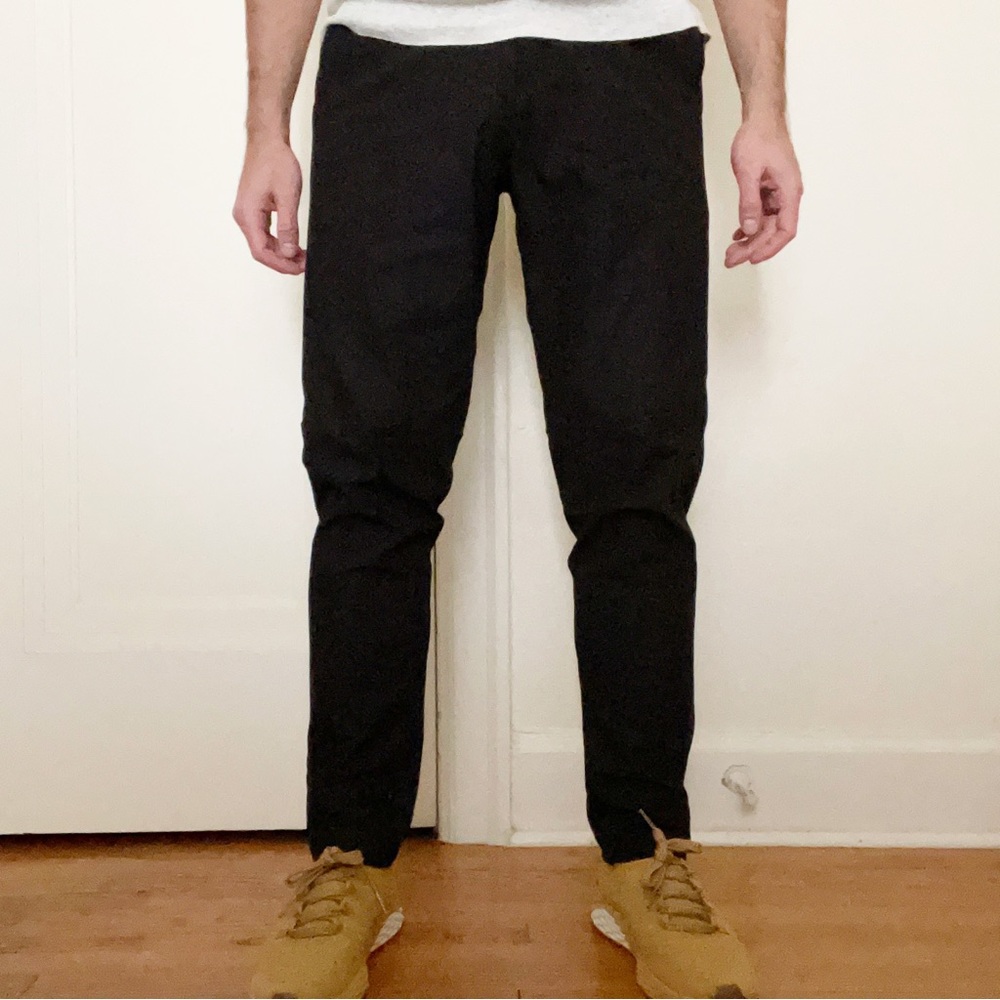 Lululemon Commission Pant Slim Warpstreme 31x30 Black
